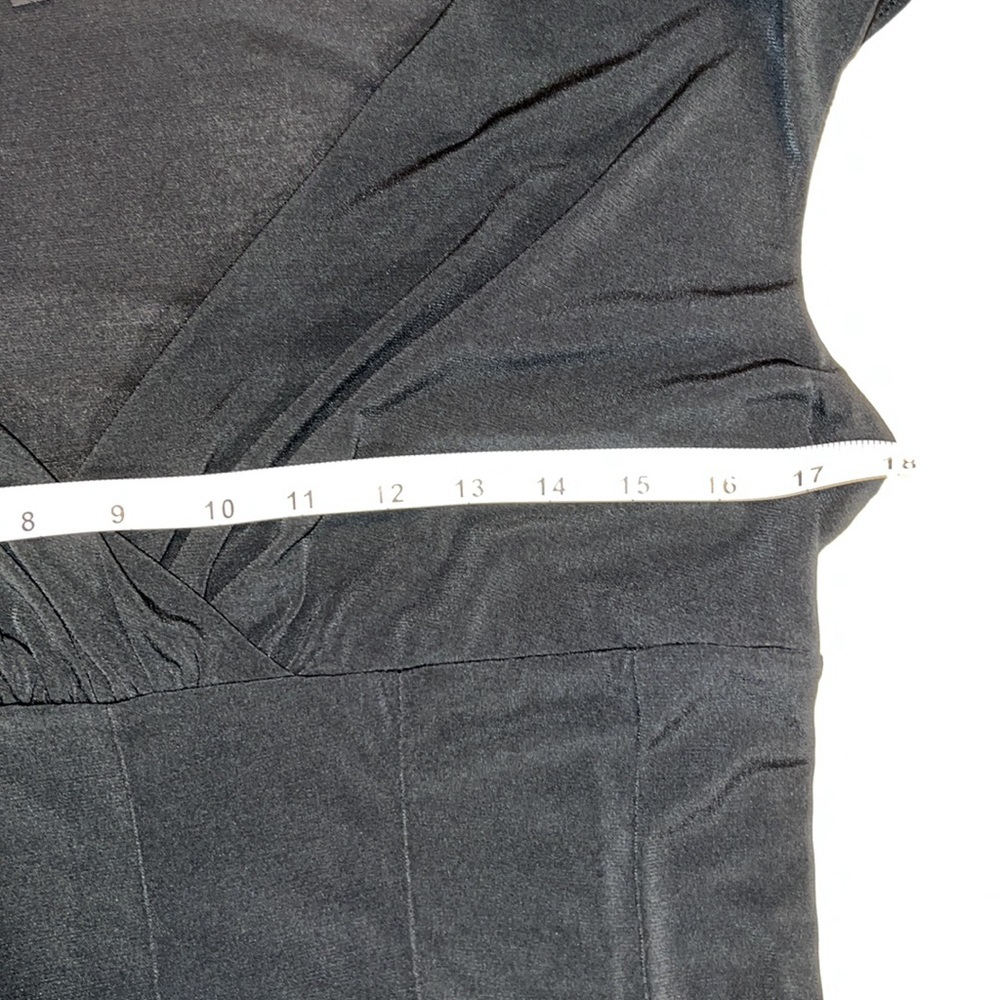 Women’s jersey black dress Forever large - Picture 5 of 5